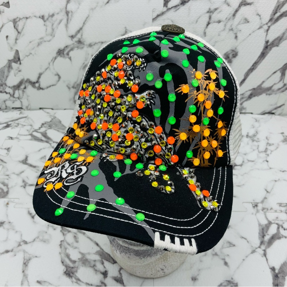 Men’s Tiger Trucker Hat by Rebel Spirit